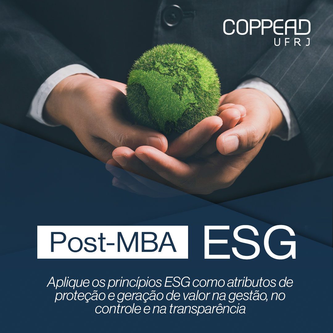 COPPEAD - UFRJ - A divulgação da integração ESG aos negócios