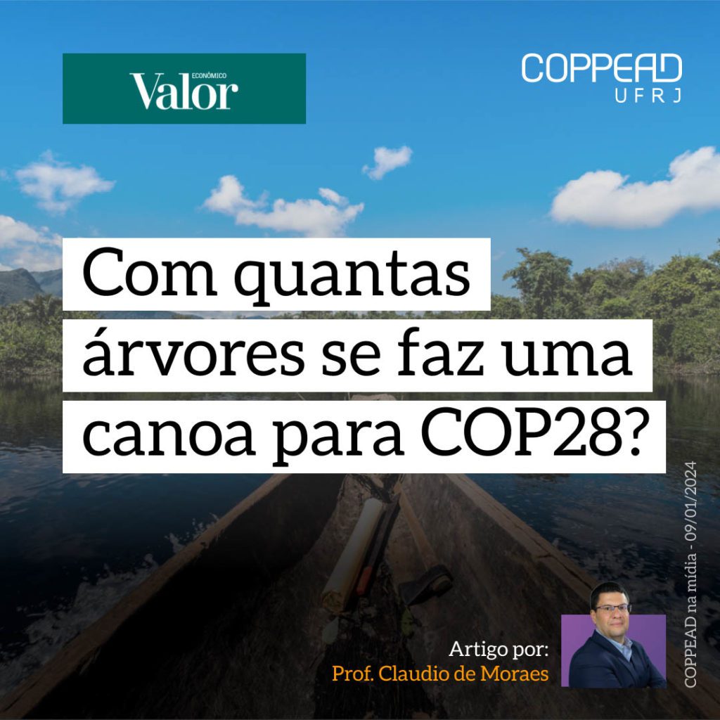 Com quantas árvores se faz uma canoa para a COP28?