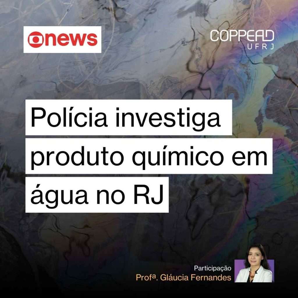 Polícia investiga produto químico em água no RJ