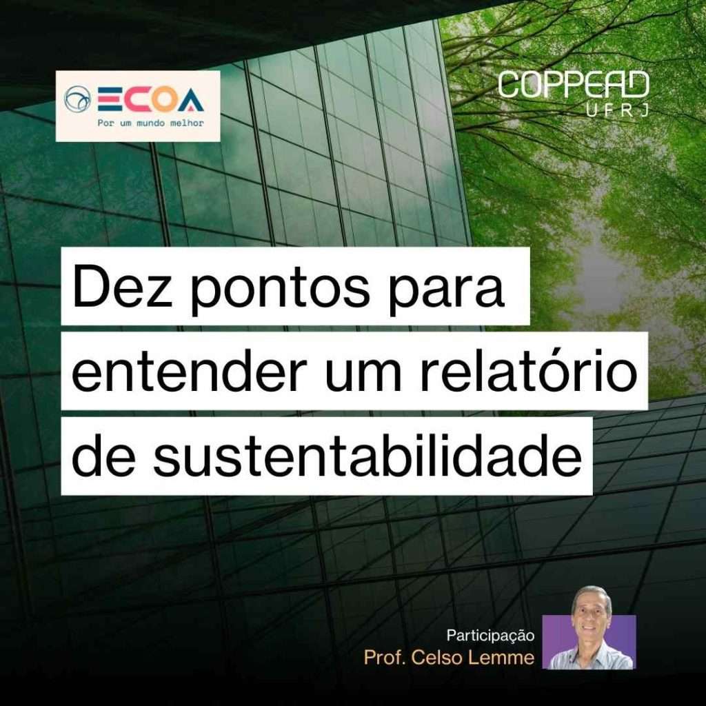 Dez pontos para entender um relatório de sustentabilidade